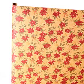 Rolo de papel de embrulho Natal Botánico