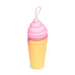 Estojo de silicone em forma de gelado Foodiemals 