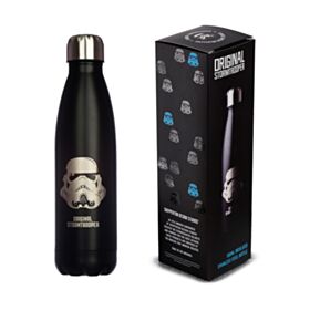 Garrafa térmica aço inox quente e frio 500ml The Original Stormtrooper preto