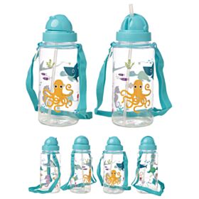 Garrafa de Água para crianças - Vida Marinha 450ml