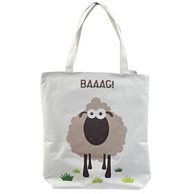 Bolsa de Algodão BAAAG Sheep com fecho Bolsa de Algodão BAAAG Sheep com fecho