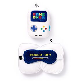 Almofada de viagem e máscara para dormir Relaxeazzz - Game Over