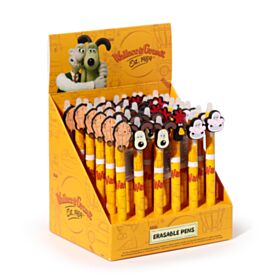 Caneta apagável Inkredible com topo Wallace & Gromit