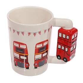 Caneca forma de Autocarro de Londres Caneca forma de Autocarro de Londres