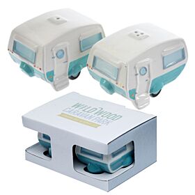 Conjunto sal e pimenta em cerâmica Nova Caravana Conjunto sal e pimenta em cerâmica Nova Caravana