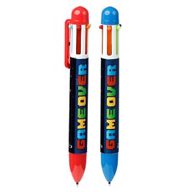 Game Over Caneta Multicolor (6 Cores)
