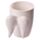 Caneca Branca cerâmica com Asas Brancas