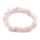 Pulseira de quartzo rosa Bomba de banho com manteiga de karité e bergamota