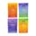 Set de 4 saquetas de sais de banho - Chakra