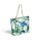 Saco de praia Palmeiras e mini bolsa com fecho
