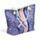 Saco de praia Mandala azul e mini bolsa com fecho