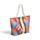 Saco de praia Mandala Multicolorida e mini bolsa com fecho