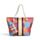 Saco de praia Mandala Multicolorida e mini bolsa com fecho