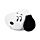 Peluche e cobertor de viagem 2 em 1 Blankeazzz Peanuts Snoopy & Woodstock