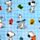 Peluche e cobertor de viagem 2 em 1 Blankeazzz Peanuts Snoopy & Woodstock