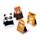 Set de marcadores magnéticos para livros - Adoramals Selvagem