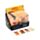 Set de marcadores magnéticos para livros Highland Coo peludas