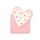 Set de marcadores magnéticos para livros - Amore Heart Coração