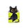 Set de marcadores magnéticos para livros Lucky o Gato preto da sorte