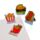 Set de marcadores magnéticos para livros Foodiemals Fast Food