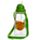 Garrafa de Água Infantil com Palhinha 450ml - Dinossauro Cutiemals
