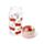 Garrafa infantil anti-quebra com charminhos - Foodiemals Cherry
