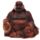 Figurita com efeito de Madeira Buda da sorte