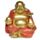 Mini Buda Chinês da sorte brilhante e risonho 8cm