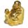Mini Buda Chinês da sorte brilhante e risonho 8cm