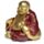 Mini Buda Chinês da sorte brilhante e risonho 8cm