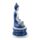 Buda tailandês Lotus branco e azul