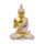 Buda meditação tailandesa com efeito arenito e ouro