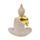 Buda meditação tailandesa com efeito arenito e ouro