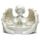 Suporte para velas Querubim branco