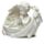 Suporte para velas Querubim branco