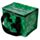 Lancheira feita de plástico reciclado RPET - Minecraft Creeper