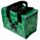 Lancheira feita de plástico reciclado RPET - Minecraft Creeper