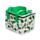 Lancheira feita de plástico reciclado RPET Minecraft Creeper & TNT