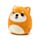 Brinquedo Peluche Squidglys Shuggs o Shiba Inu Adoramals