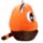 Brinquedo Peluche Squidglys Panda Vermelho - Adoramals selvagem