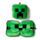 Almofada de Viagem e Máscara de Dormir Relaxeazzz Minecraft Creepe