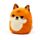 Brinquedo Peluche Squidglys Finnick a raposa- Adoramals