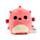Brinquedo Peluche Squidglys Puff o Peixe - Adoramals 