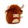 Brinquedo Fofinho Squidglys Highland Coo 