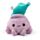 Almofada de viagem e brinquedo 2 em 1 Swapseazzz Adoramals polvo