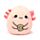 Brinquedo Peluche Squidglys Adoramals Maddie o Axolote