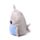 Brinquedo Peluche Squidglys Adoramals Archie o tubarão 
