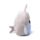 Brinquedo Peluche Squidglys Adoramals Archie o tubarão 