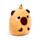 Brinquedo Peluche Squidglys Adoramals Duke o Capivara