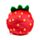 Brinquedo Peluche Squidglys Foodiemals Elidi, o morango 
